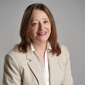 Headshot of Christine Badea, Assistant Vice President Client Management